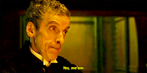 Yes ma’am. (Doctor Who)